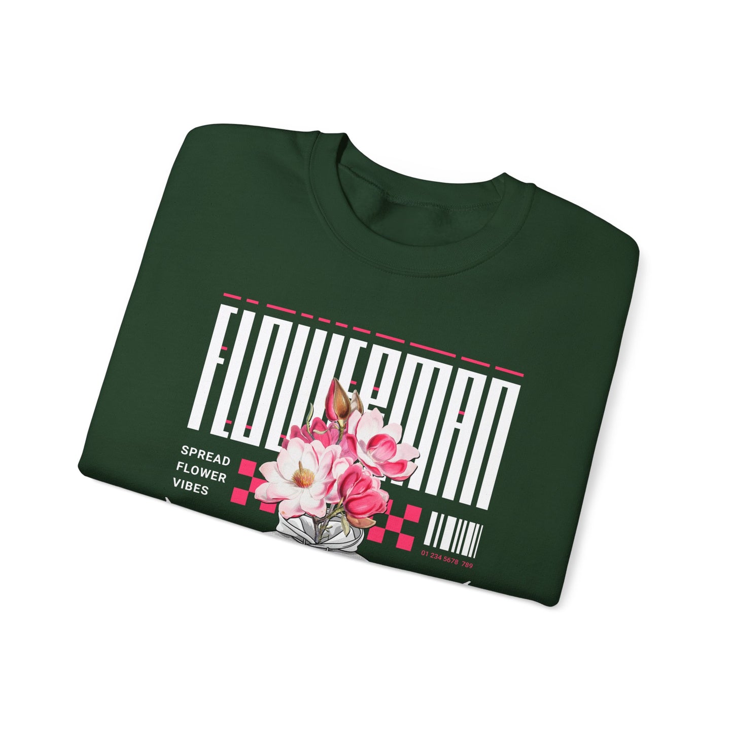 Flowerman Graphic Crewneck