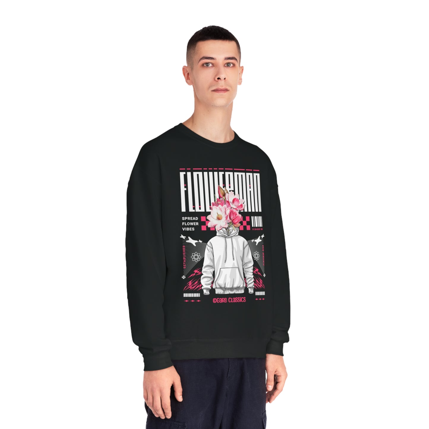 Flowerman Graphic Crewneck