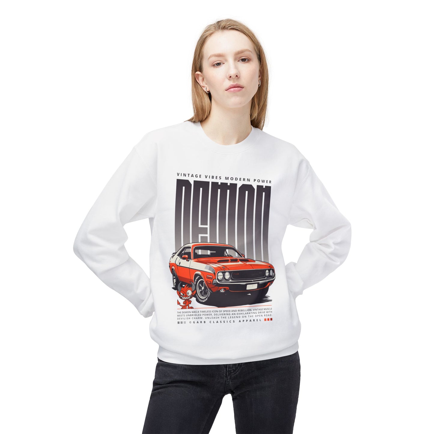 American Muscle Car Crewneck