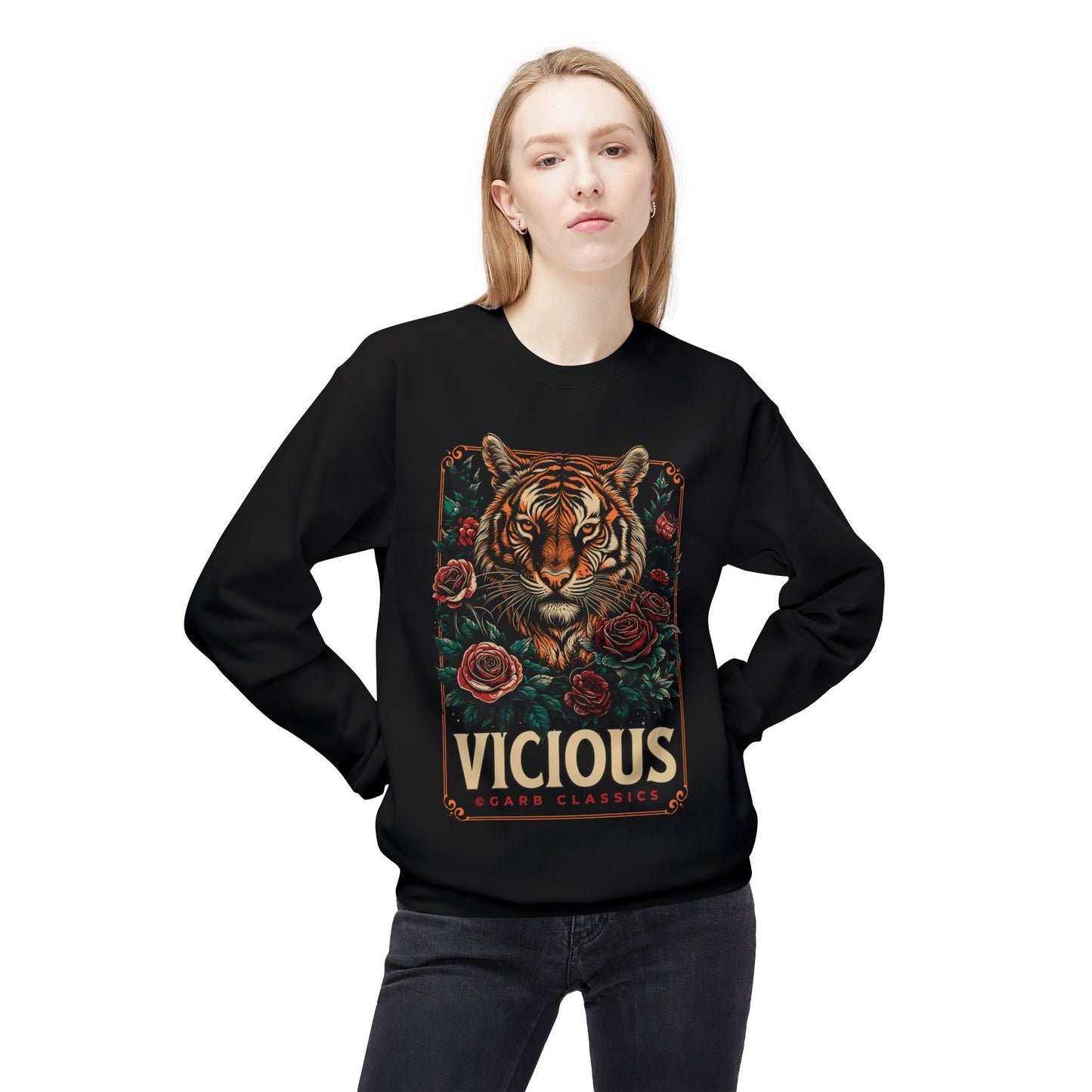 Vicious Tiger Crewneck